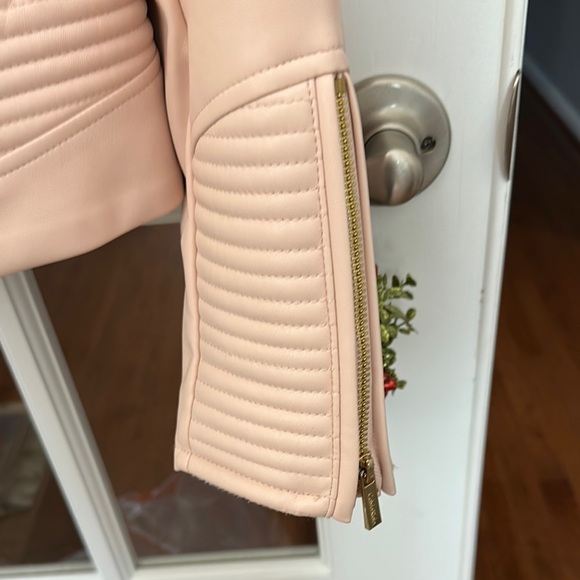 Calvin Klein light Pink Jacket with Gold Accents - Picture 4 of 7
